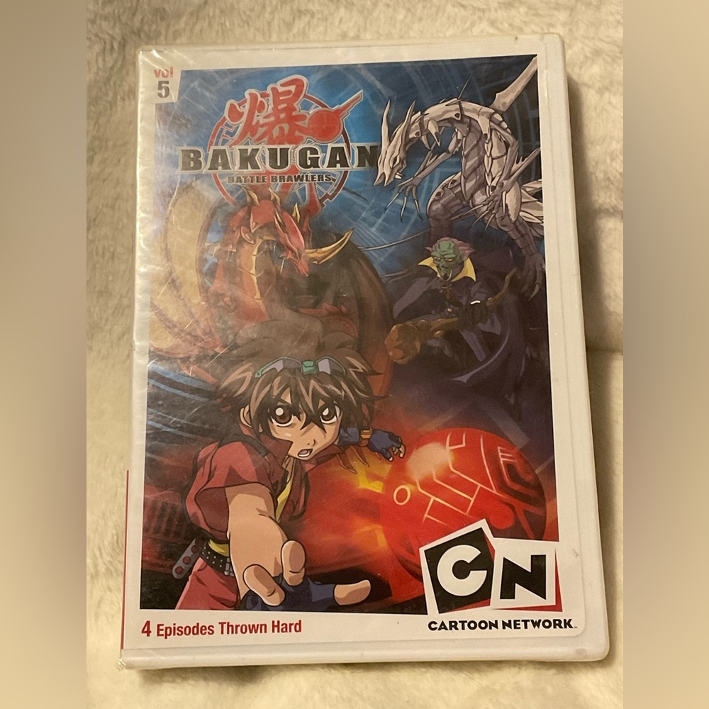 Bakugan volume 5 Thrown Hard NEW SEALED